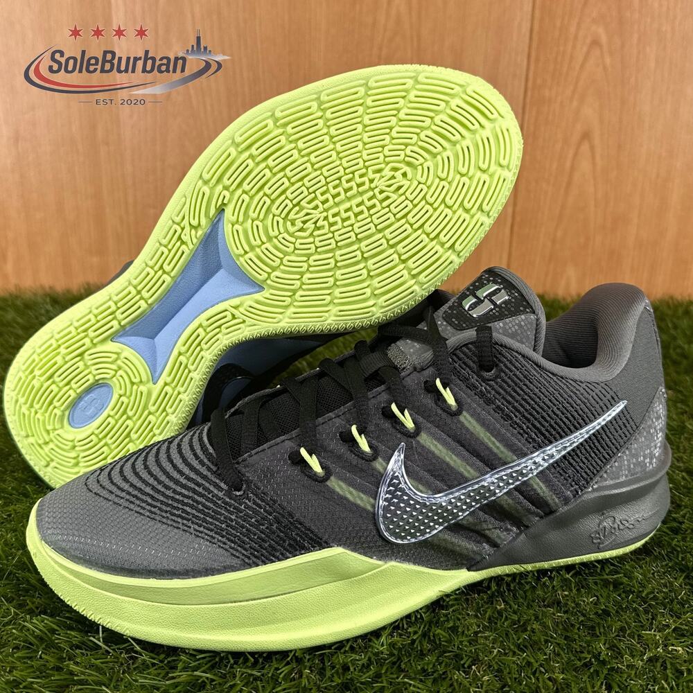 Nike Sabrina 3 Iron Grey Barely Volt Mint Foam Aluminium HF2881-002 Womens Sz 8